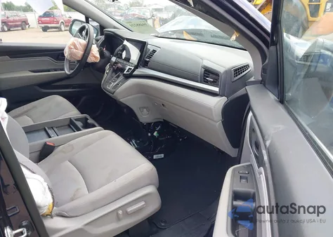 2018 Honda Odyssey Ex z USA, uszkodzony, nr VIN 5FNRL6H58JB033008